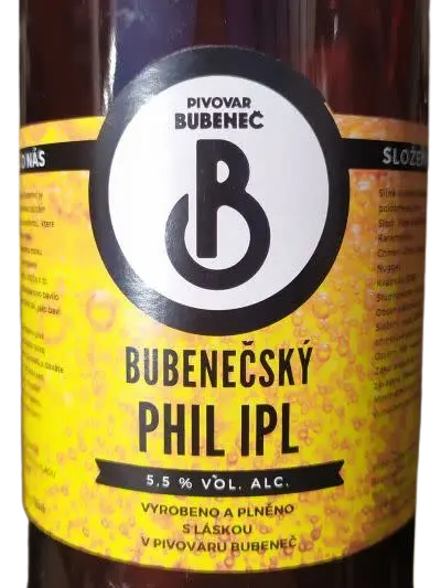 Pivovar Bubeneč Phil IPL