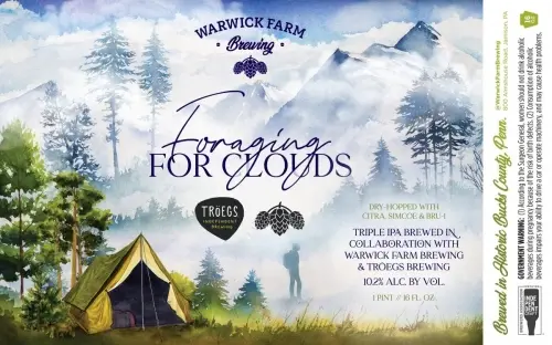 Warwick Farm Brewing Foraging for Clouds (2025)