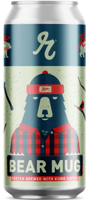 Reuben's Brews Bear Mug Coffee Porter