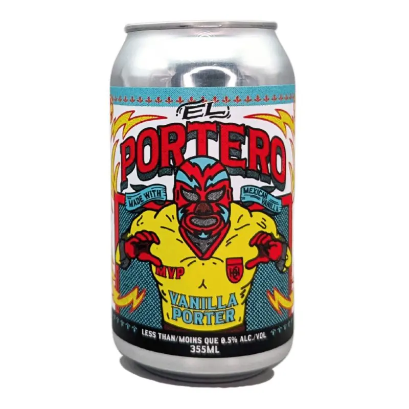 Harmon's Non-Alcoholic Craft Brewing El Portero