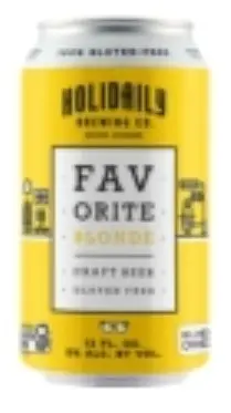 Holidaily Brewing Company Favorite Blonde Ale