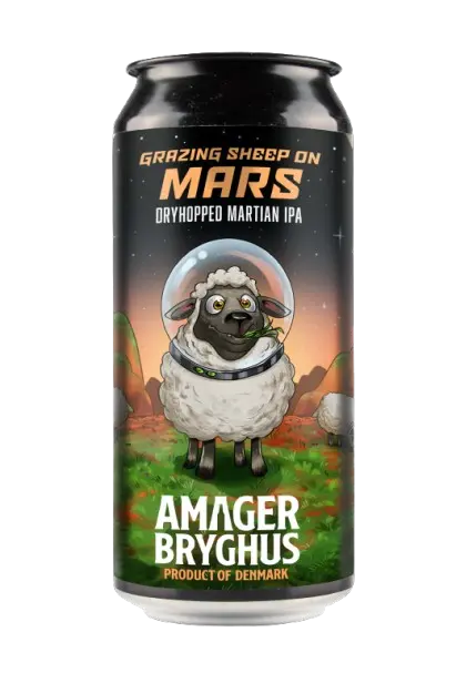 Amager Bryghus Grazing Sheep On Mars