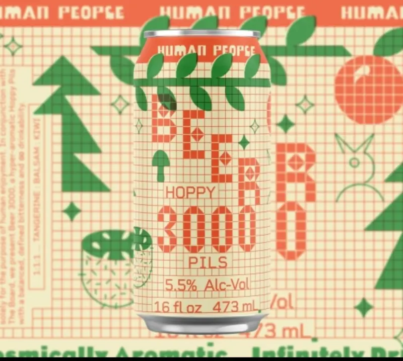 Human People Beer 3000 Hoppy Pilsner