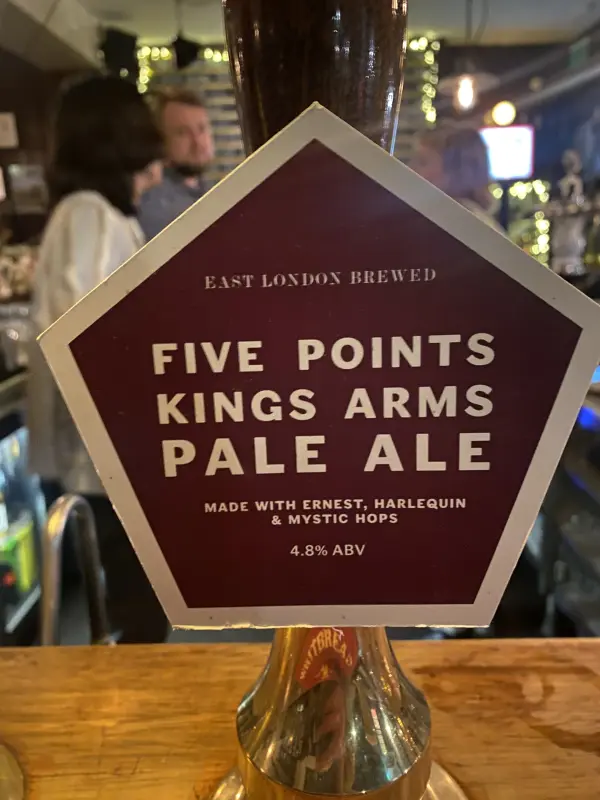 Five Points Brewing Company Kings Arms Pale Ale