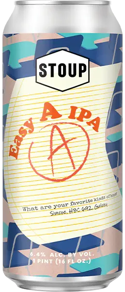 Stoup Brewing Easy A IPA