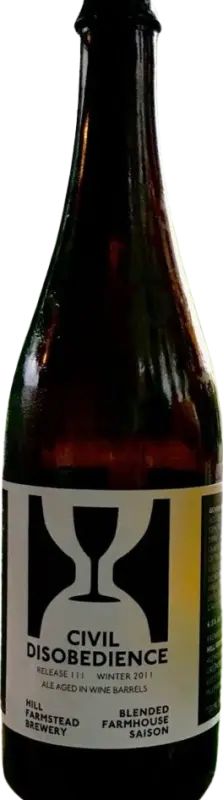 Hill Farmstead Brewery Civil Disobedience #03