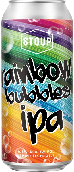 Stoup Brewing Rainbow Bubbles IPA