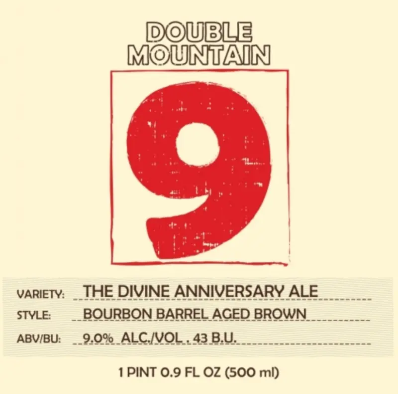 Double Mountain Brewery & Cidery 9: The Divine Anniversary Ale