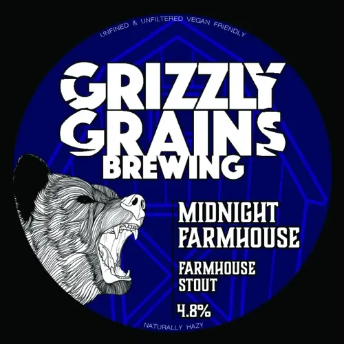 Grizzly Grains Brewing Midnight Farmhouse