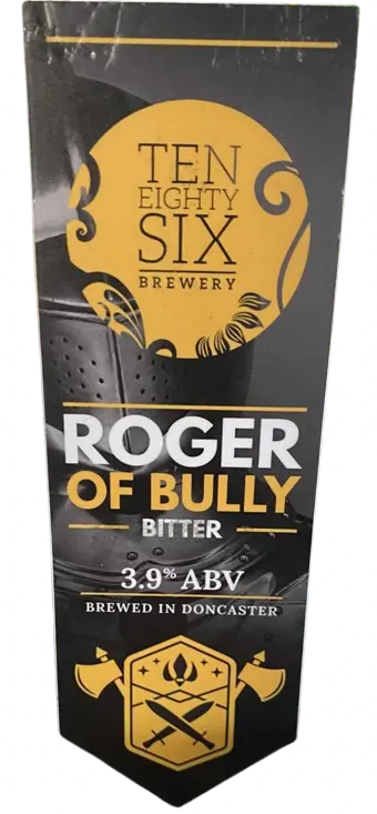 Ten Eighty Six (1086) Brewery Roger Of Bully
