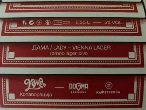 Dogma Brewery Dama/Lady