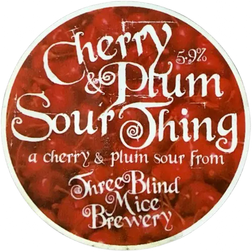 Three Blind Mice Brewery Cherry & Plum Sour Thing