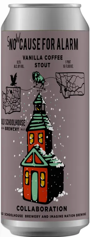 Old Schoolhouse Brewery Snow Cause for Alarm