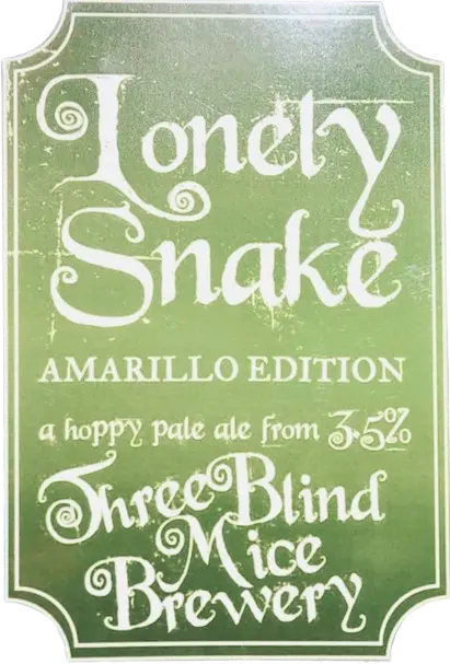 Three Blind Mice Brewery Lonely Snake - Amarillo