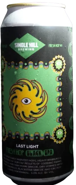 Single Hill Brewing Last Light Fresh Hop Black IPA