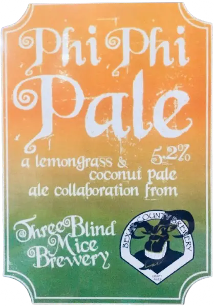 Three Blind Mice Brewery Phi Phi Pale