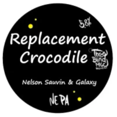 Three Blind Mice Brewery Replacement Crocodile