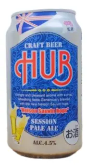 Kizakura Sake Brewing Co. Ltd. Hub Session Pale Ale