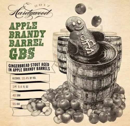 Hardywood Park Craft Brewery Apple Brandy Barrel GBS
