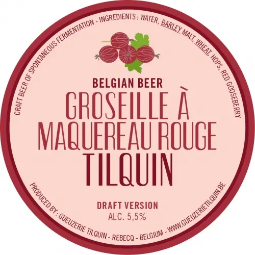 Gueuzerie Tilquin Groseille à Maquereau Rouge - Draft Version