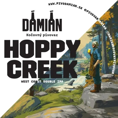 Damian Gypsy Brewery Hoppy Creek 16°