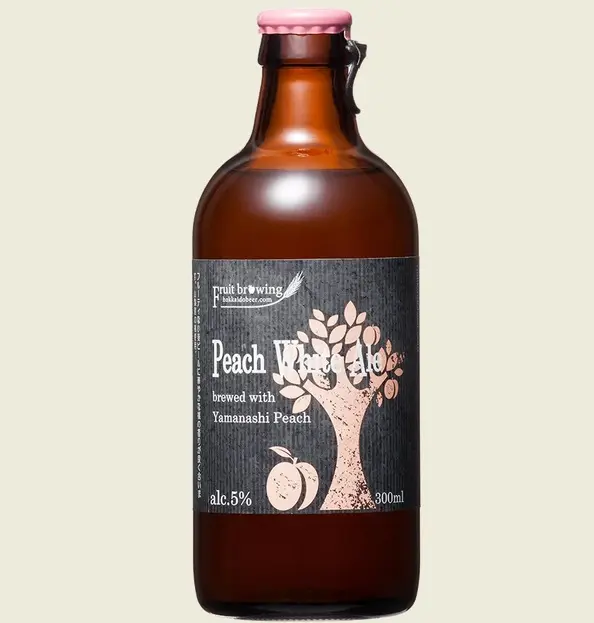 Hokkaido Brewing Company - Hokkaido Bakushu Jozo Peach White Ale