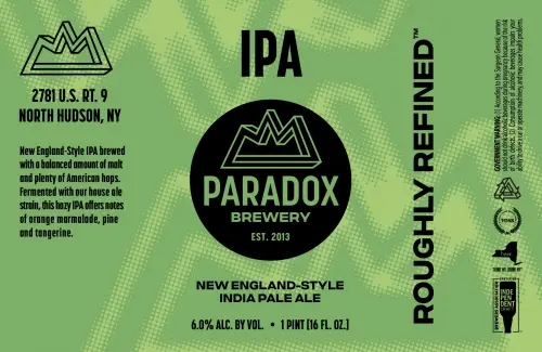 Paradox Brewery IPA
