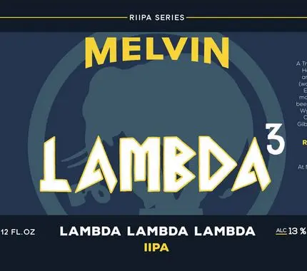 Melvin Brewing Company (Pure Madness Brewery Group) Lambda³ (Lambda Lambda Lambda)