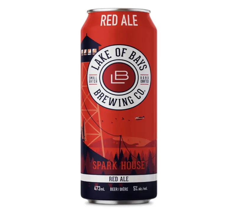 Lake of Bays Brewing Company Spark House Red