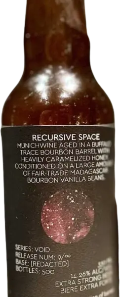 Temporal Artisan Ales Recursive Space