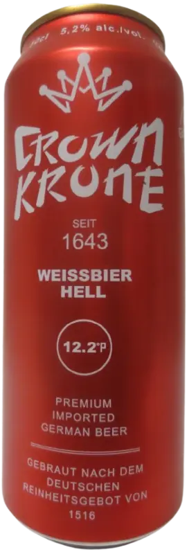 Brauhaus Leikeim Crown Krone Weissbier Hell