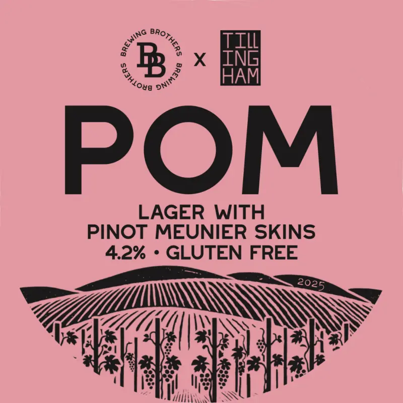 Brewing Brothers Pom Lager - Pinot Meunier