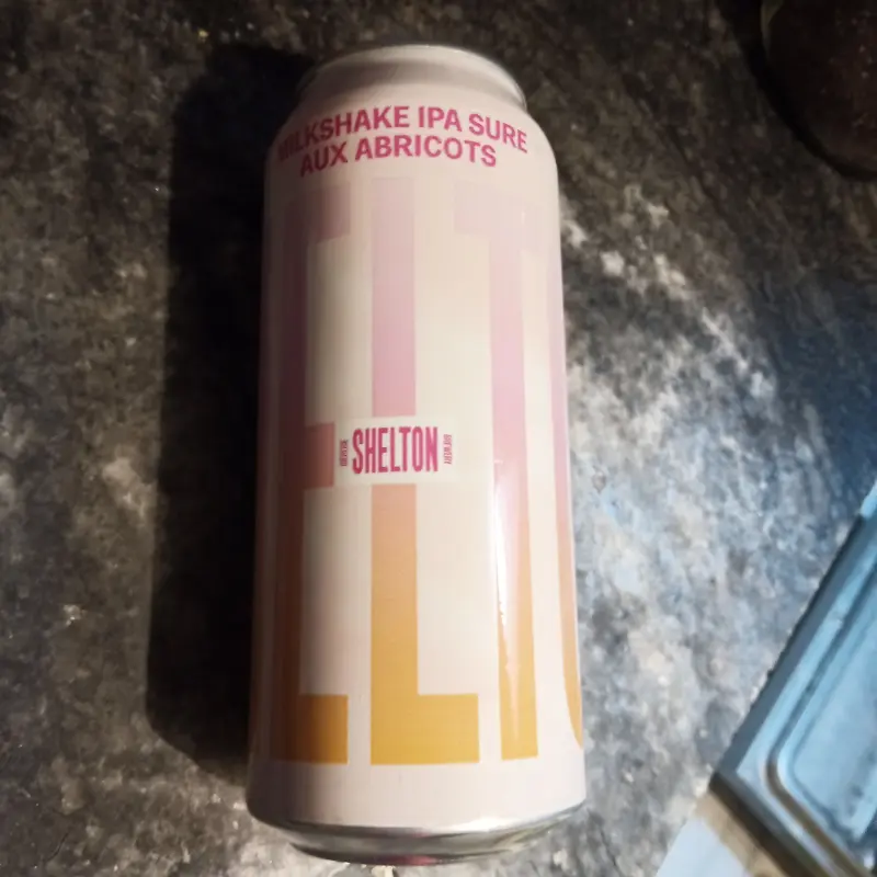Bièrerie Shelton Milkshake IPA Sure aux Abricots