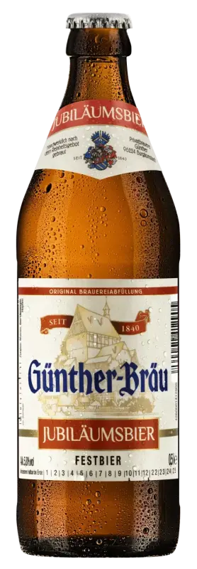 Privatbrauerei Günther Jubiläumsbier