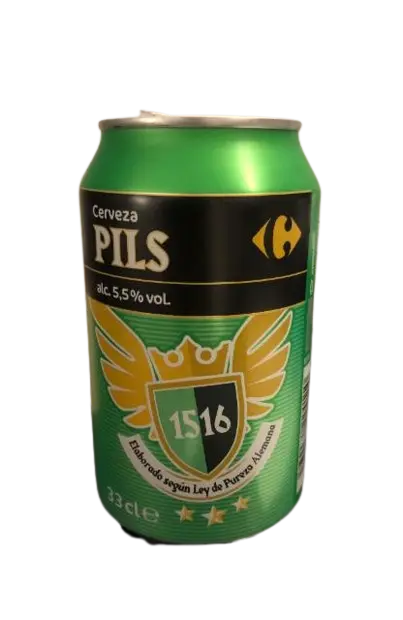 Carrefour Marchandises Internationales (CMI) Cerveza Pils 1516