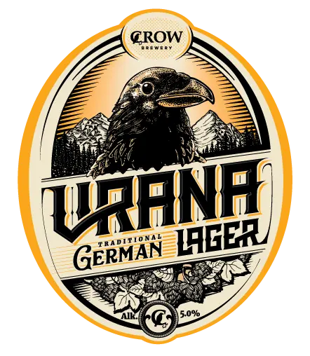 Crow Brewery Vrana German Lager