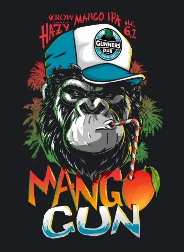 Crow Brewery Mango Gun IPA