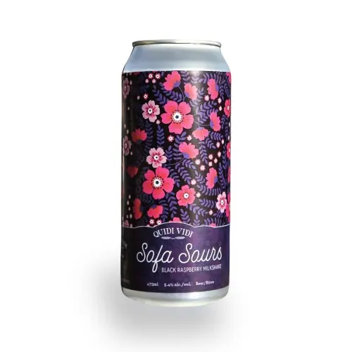Quidi Vidi Brewing Company Sofa Sours - Black Raspberry Milkshake