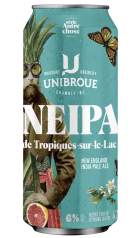 Unibroue NEIPA de Tropiques sur-le-Lac