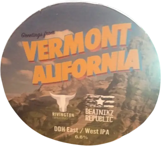 Rivington Brewing Company Vermontalifornia