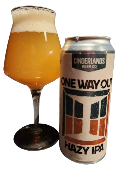 Cinderlands Beer Company One Way Out