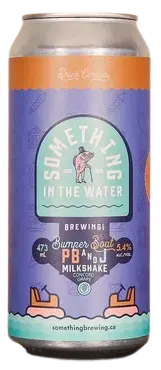Something In The Water Brewing Co. Bumper Boat PB&J Milkshake Beer
