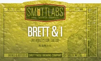 Smuttlabs Brewery Short Batch #2 Brett and I