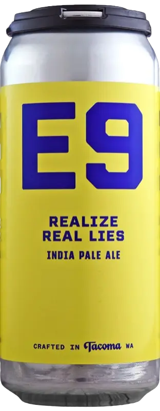 E9 Brewing Co. Realize Real Lies IPA