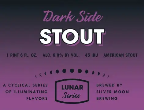 Silver Moon Brewing Dark Side Stout