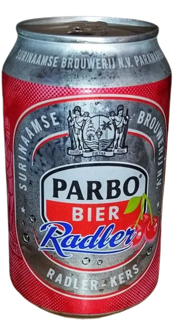 Surinaamse Bierbrouwerij (Parbo) Bier Radler Kers