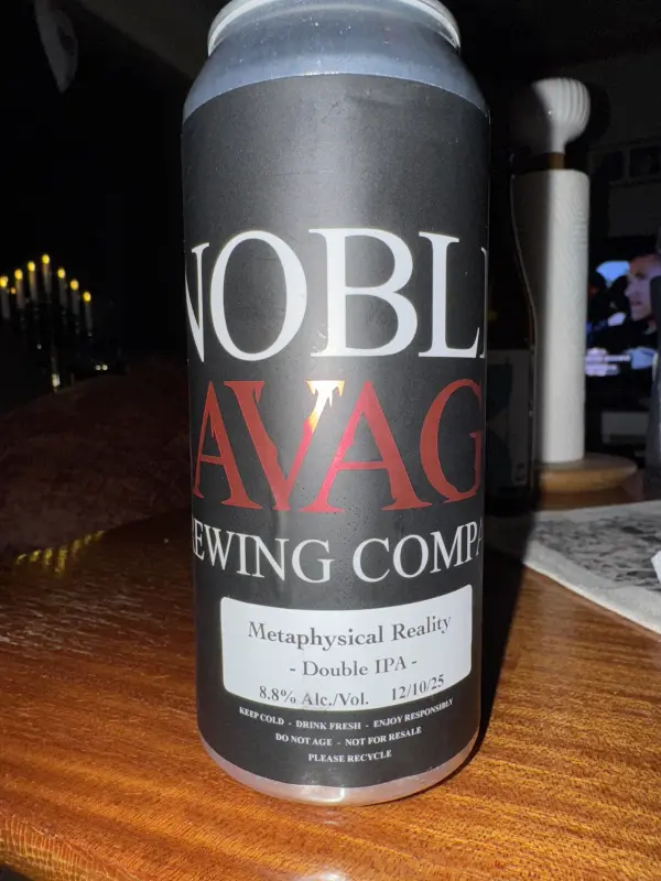 Noble Savage Brewing Company Metaphysical Reality