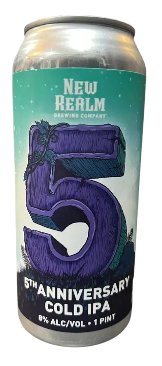 New Realm Brewing 5th Anniversary Cold IPA