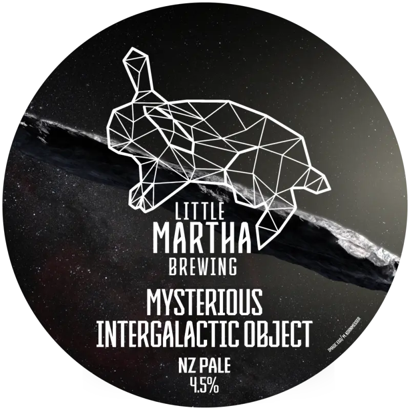 Little Martha Brewing Mysterious Intergalactic Object