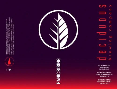 Deciduous Brewing Company Panic Rising